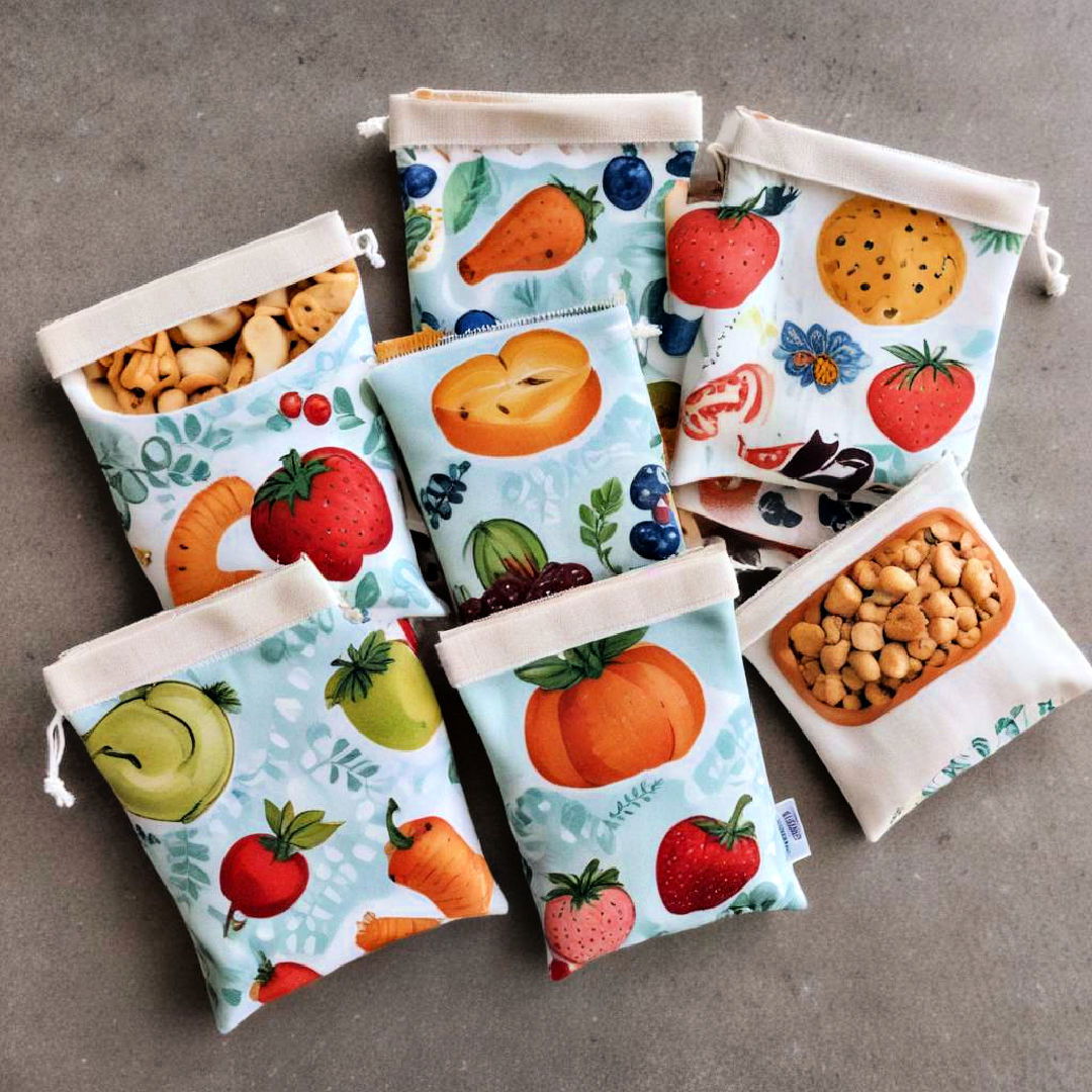 fabric snack bags