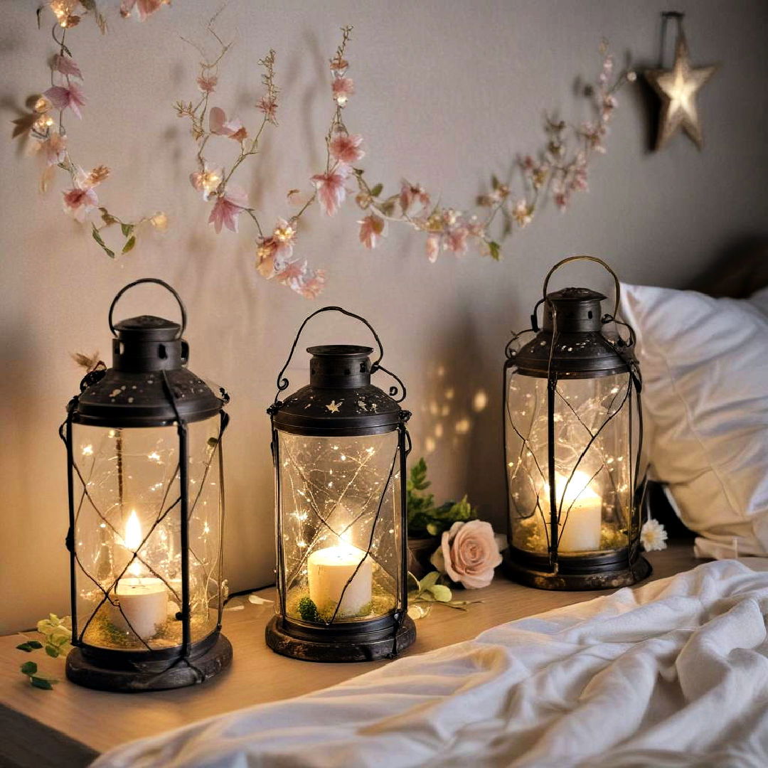 fairy inspired bedside lanterns