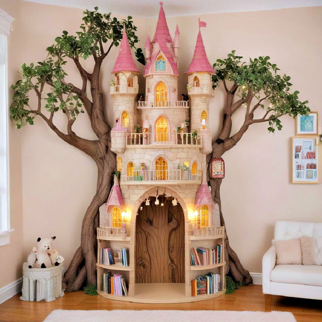 fairytale themed bookshelf