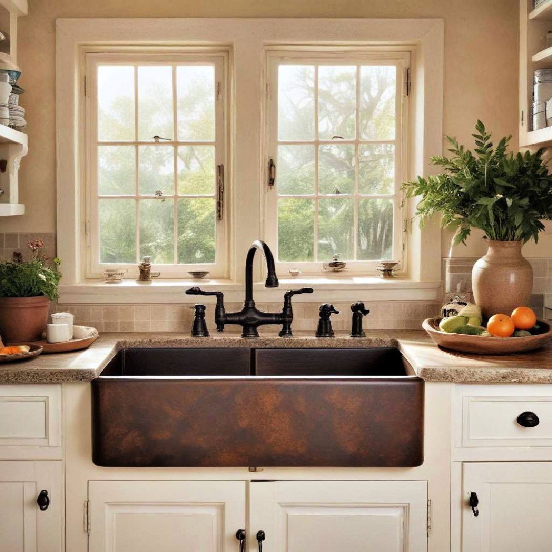 farmhouse sink