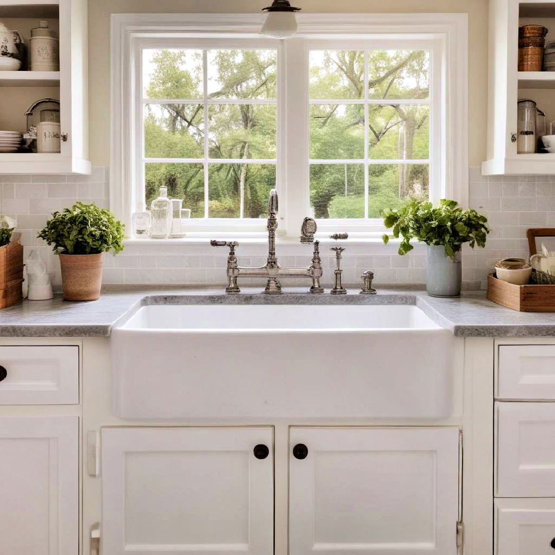 farmhouse sinks for classic elegance