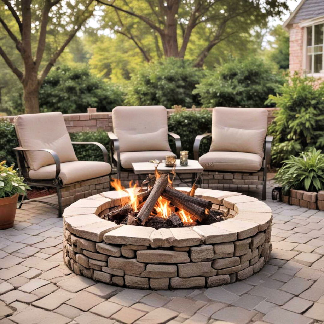 fire pits hardscaping