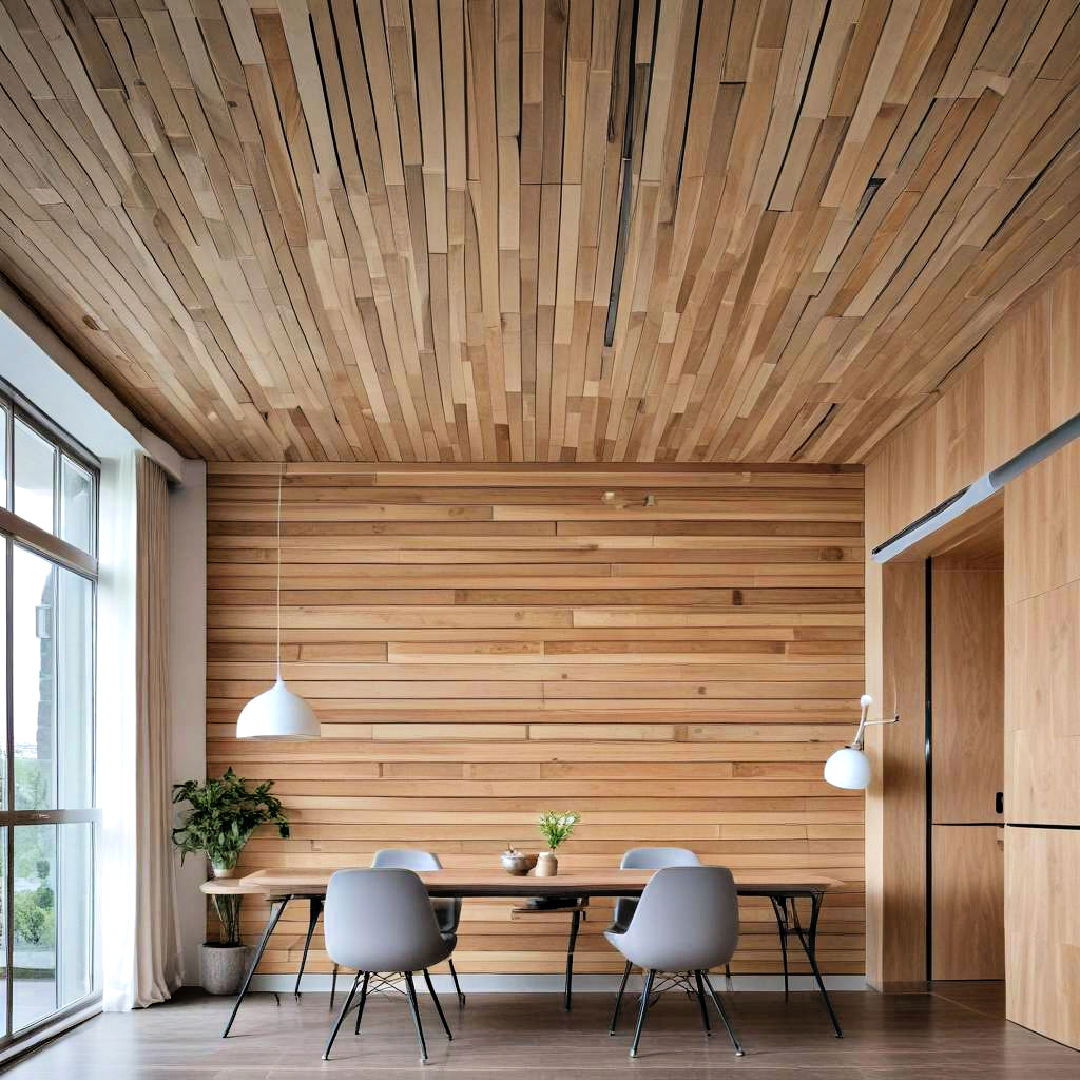 floating ceiling slats