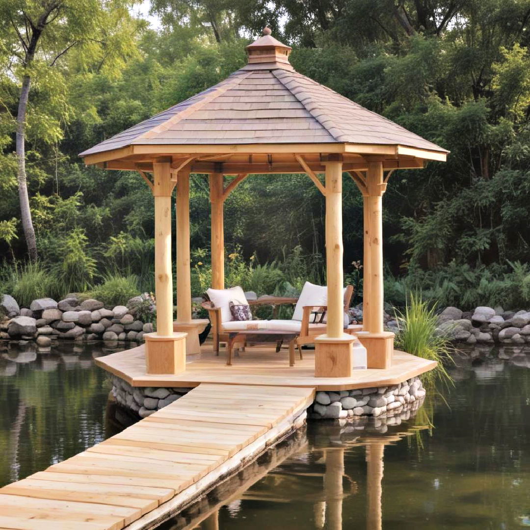 floating gazebo