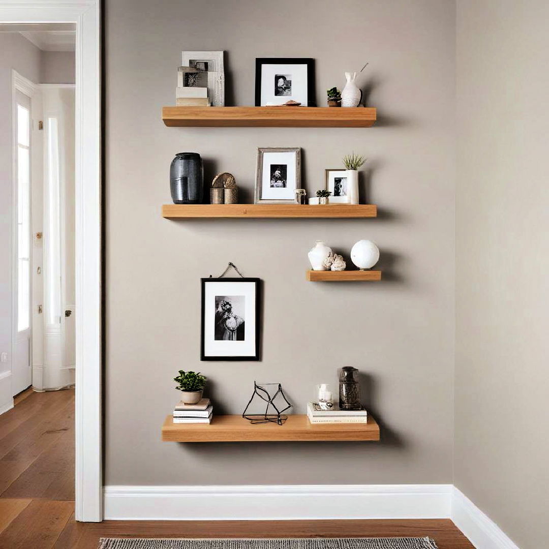 floating shelves