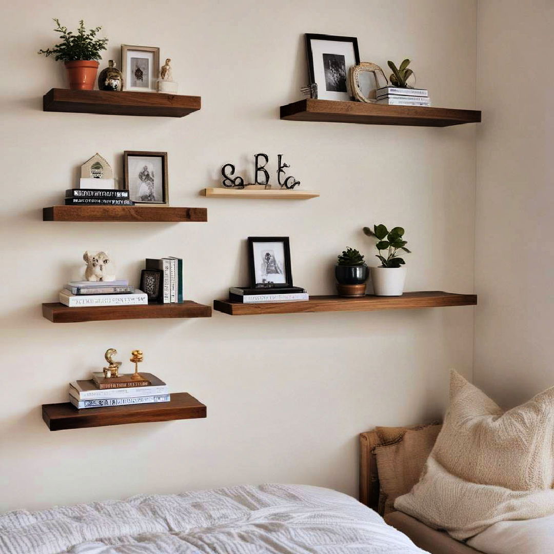 floating shelves