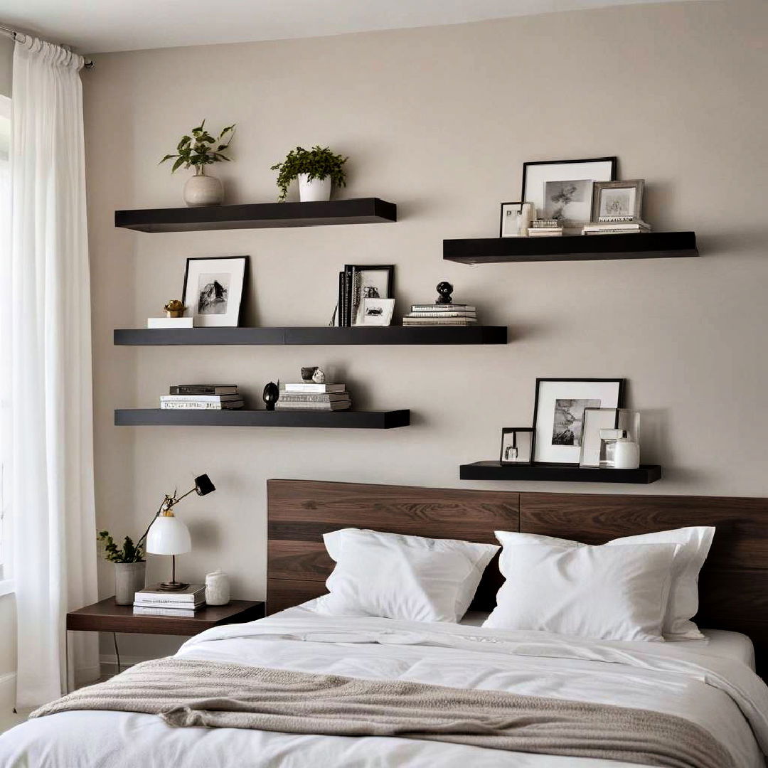 floating shelves