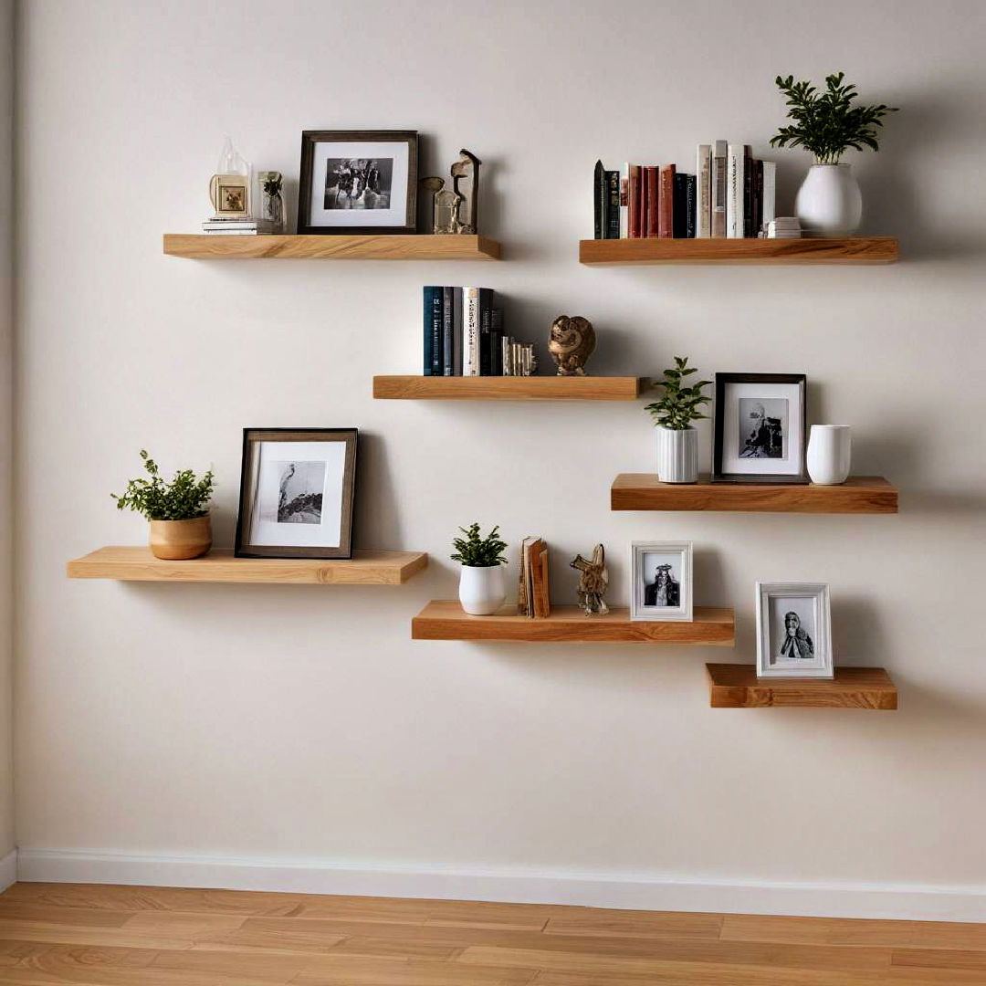 floating shelves