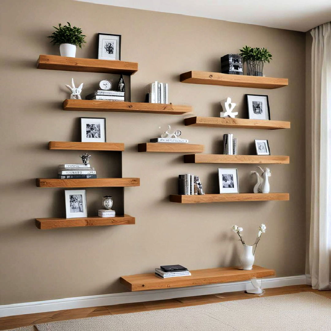 floating shelves