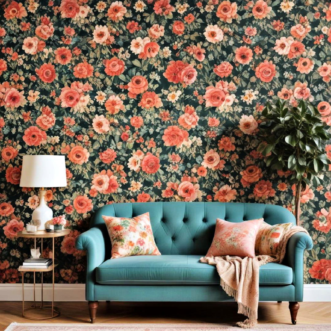 floral wallpaper