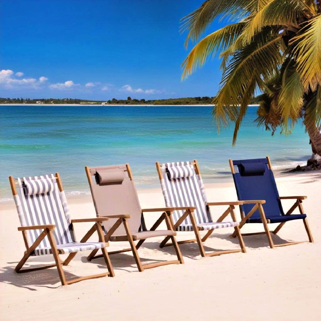 folding beach chairs