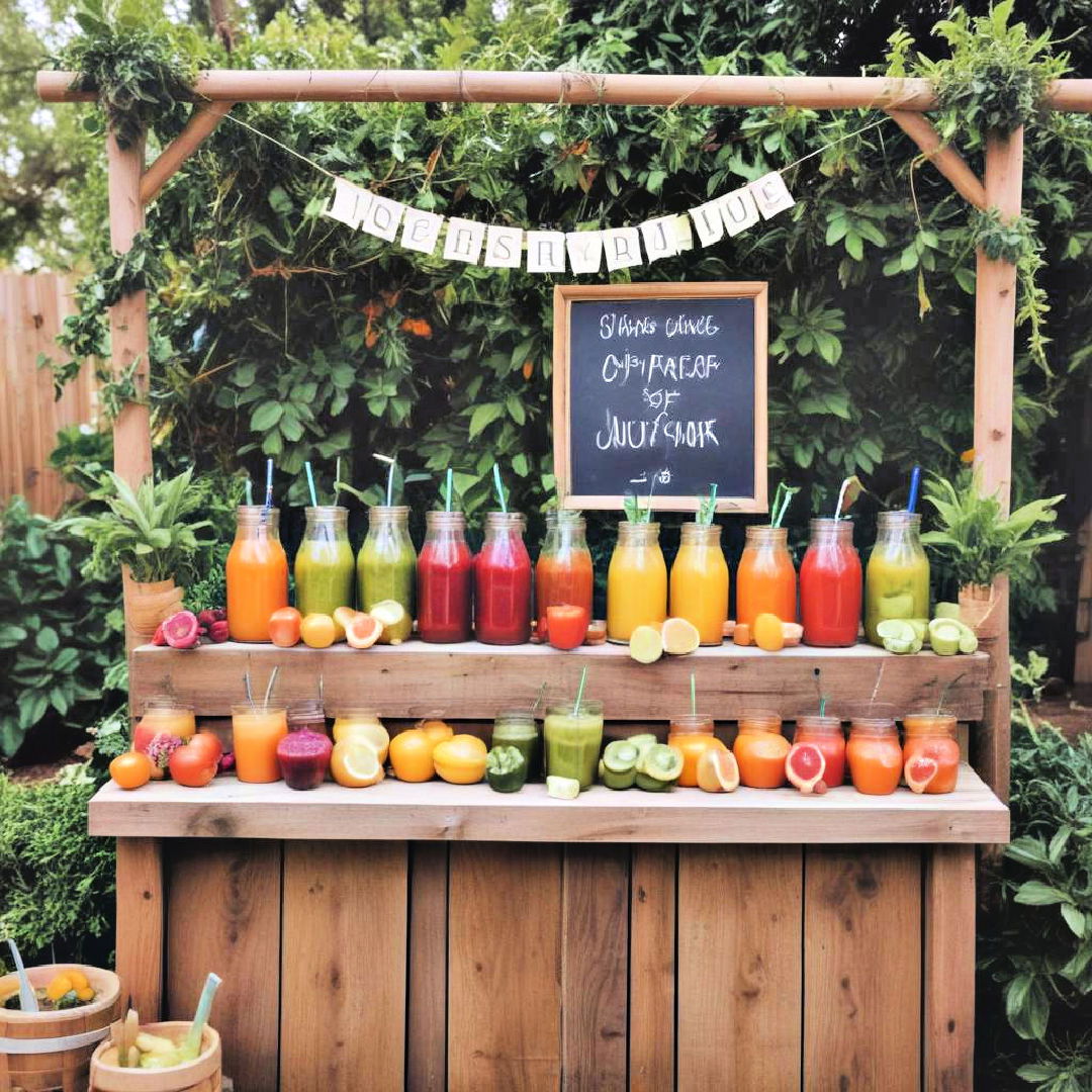 fresh juice bar