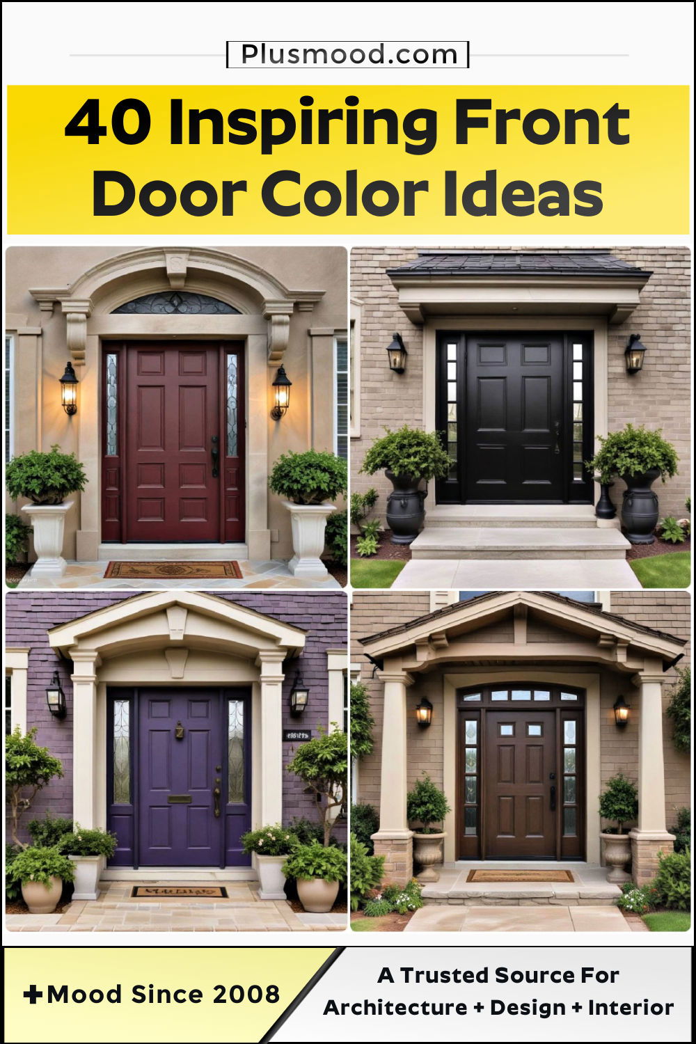 front door color ideas and inspiration