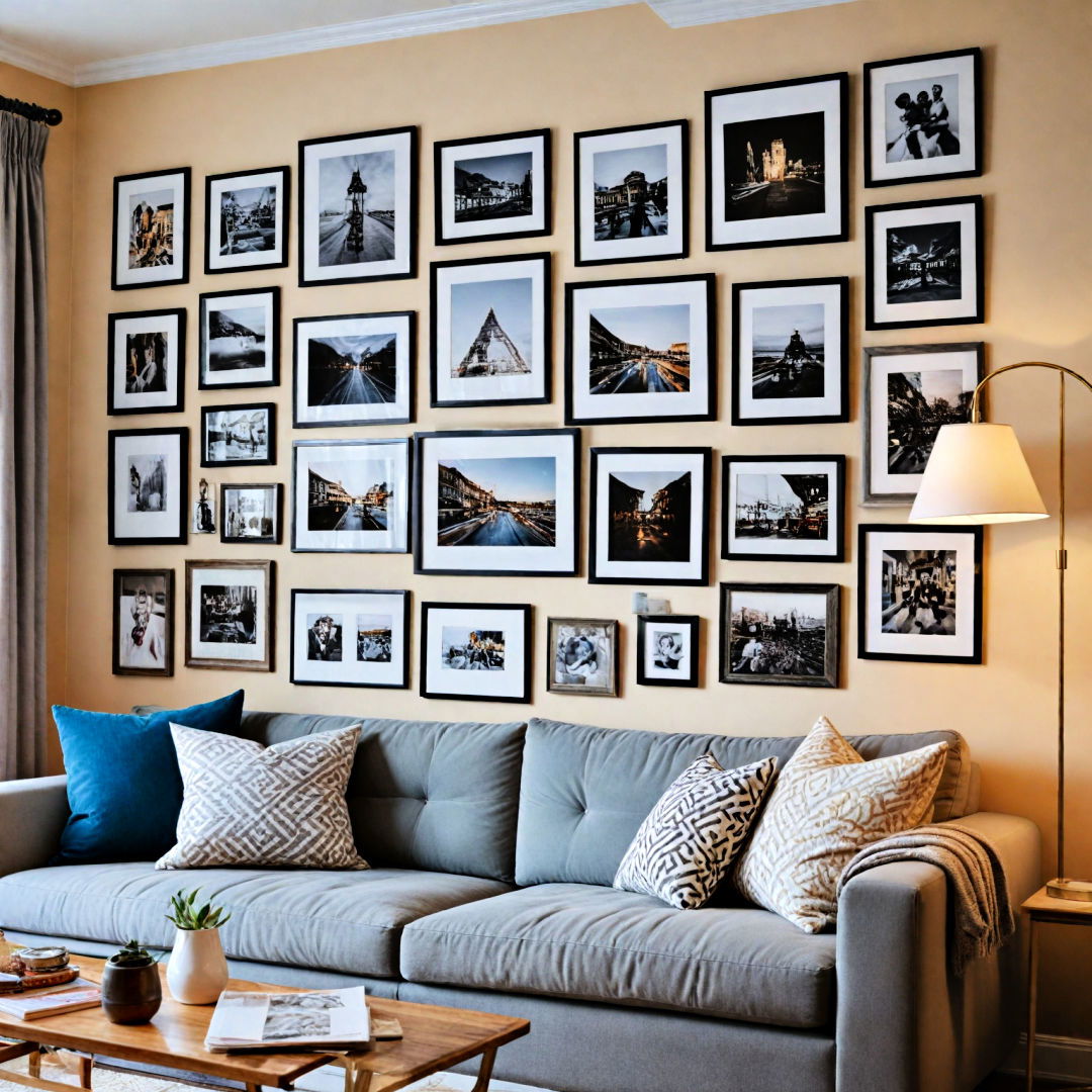 gallery wall as focal point