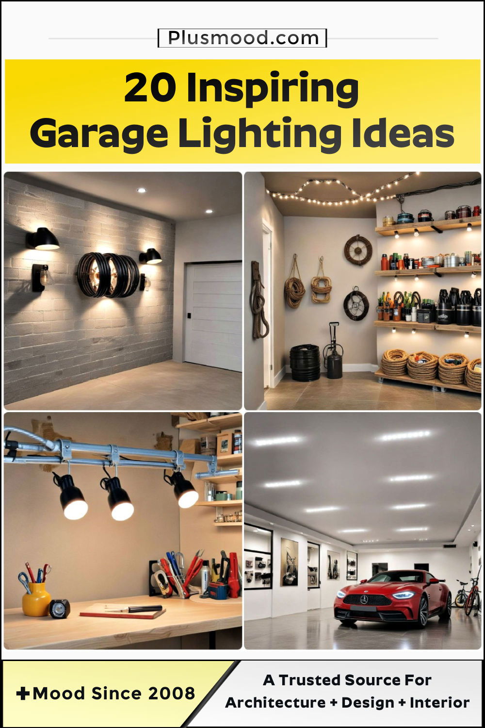 garage lighting ideas and inspiration