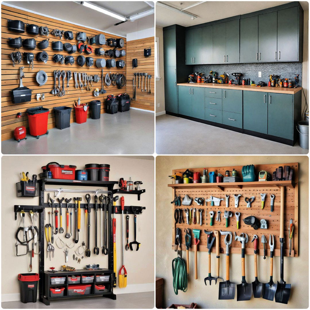 25 Garage Wall Ideas To Upgrade Your Storage Solutions