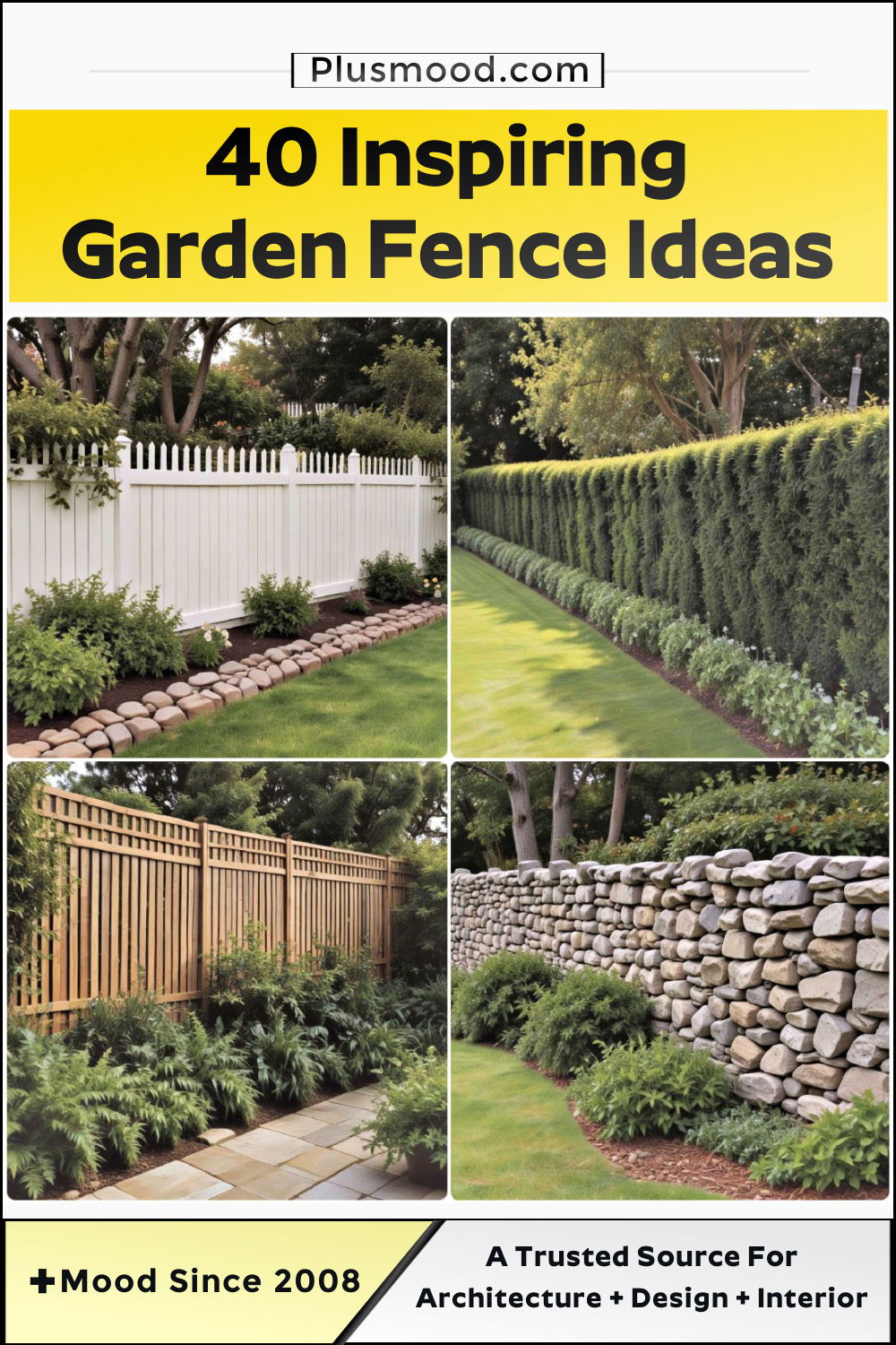 garden fence ideas and inspiration