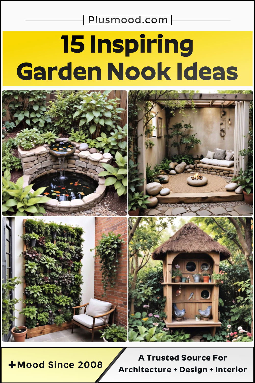 garden nook ideas and inspiration