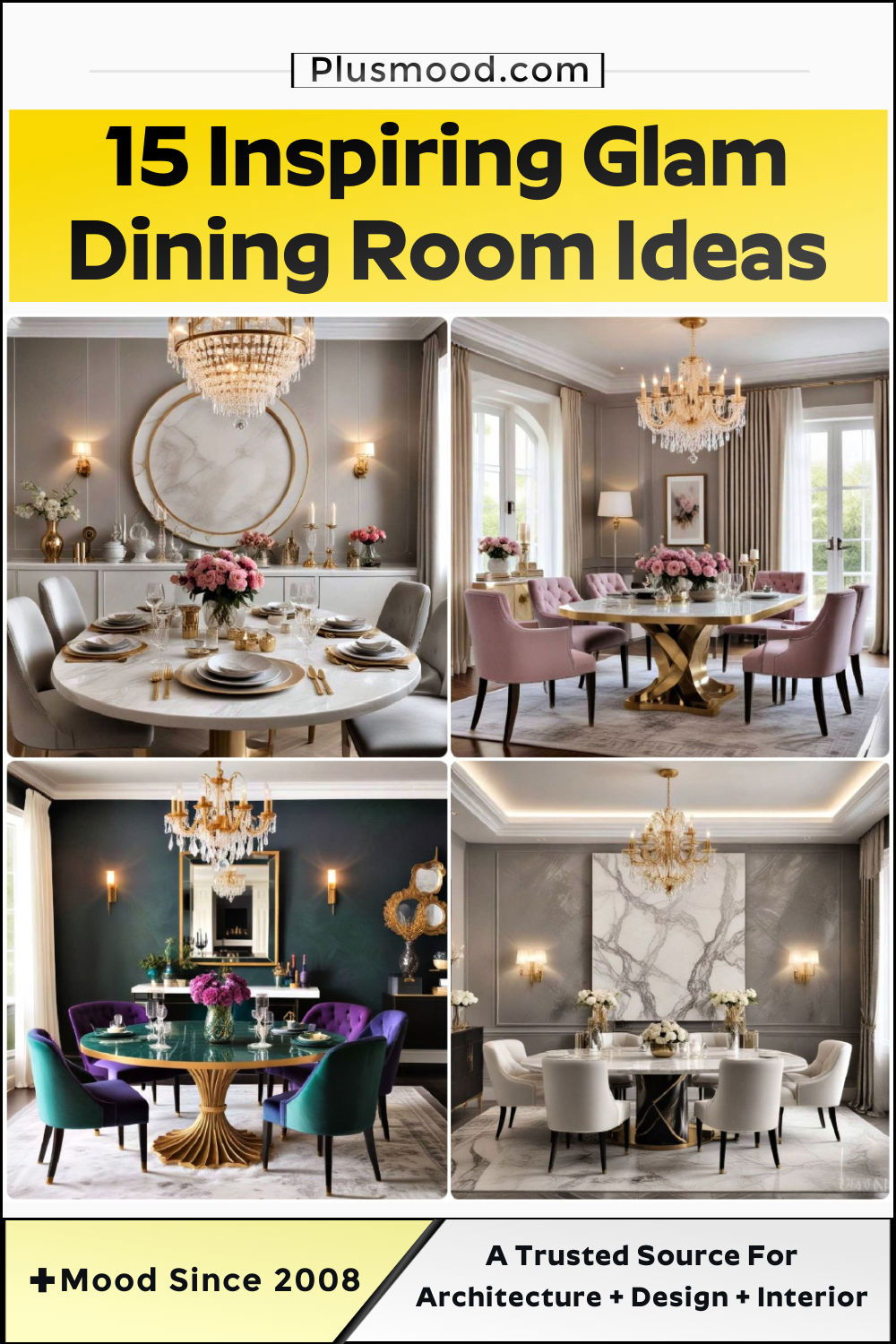 glam dining room ideas you can copy