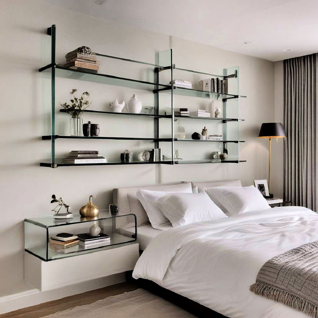 glass shelves