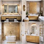 gold bathroom ideas