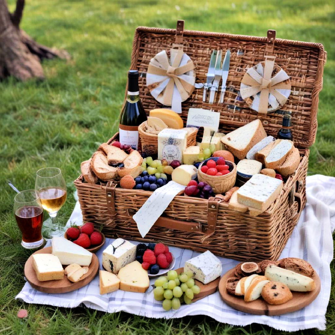 gourmet picnic baskets