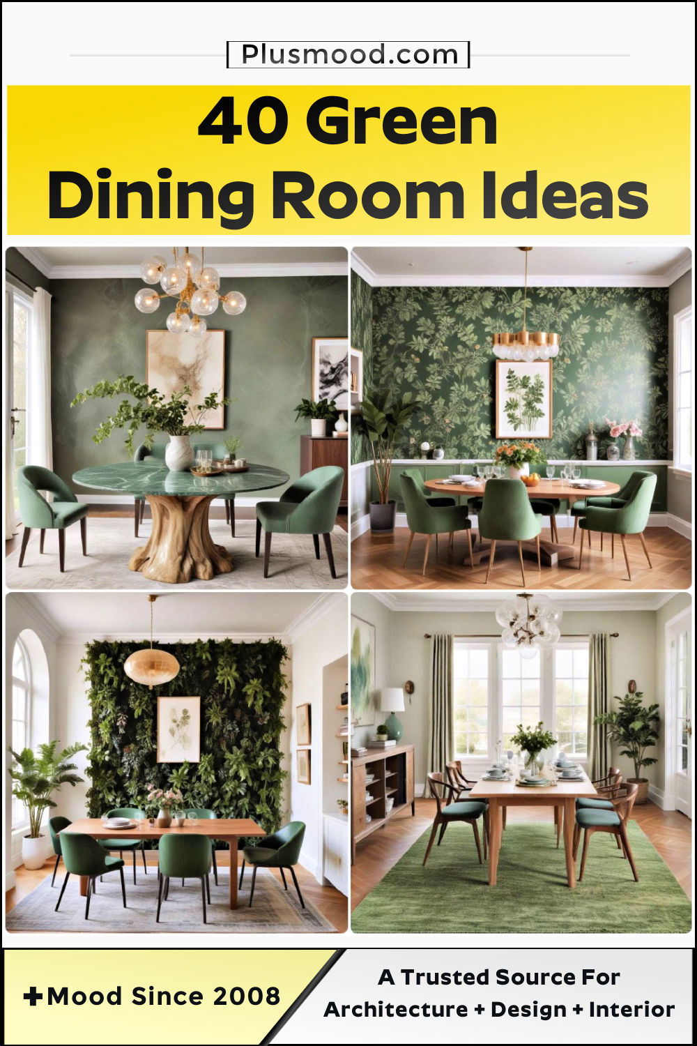 green dining room ideas and inspiration