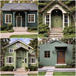 green exterior house paint ideas