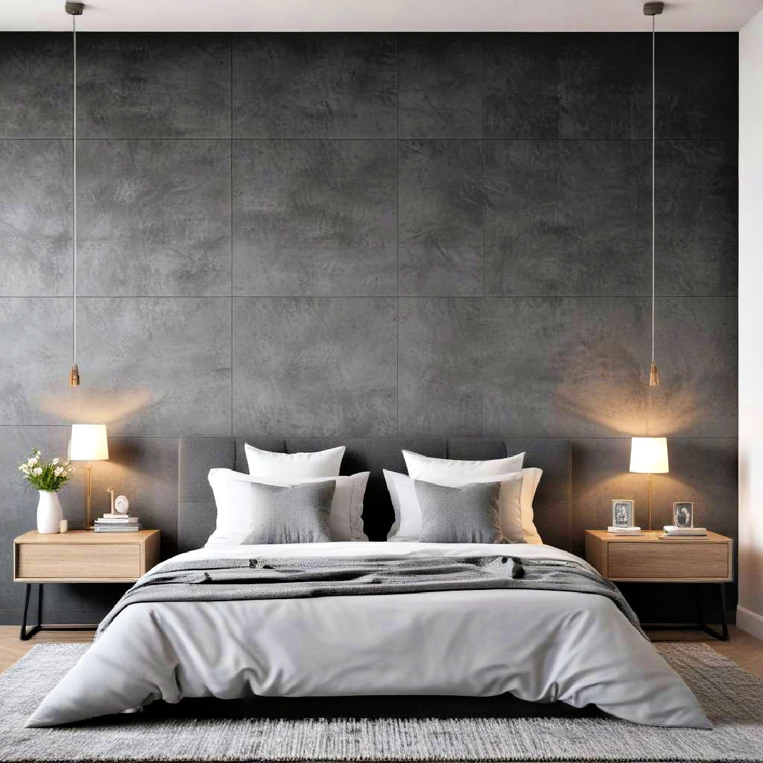 grey wall panels