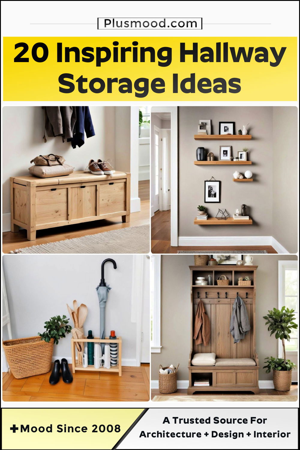 hallway storage ideas and inspiration