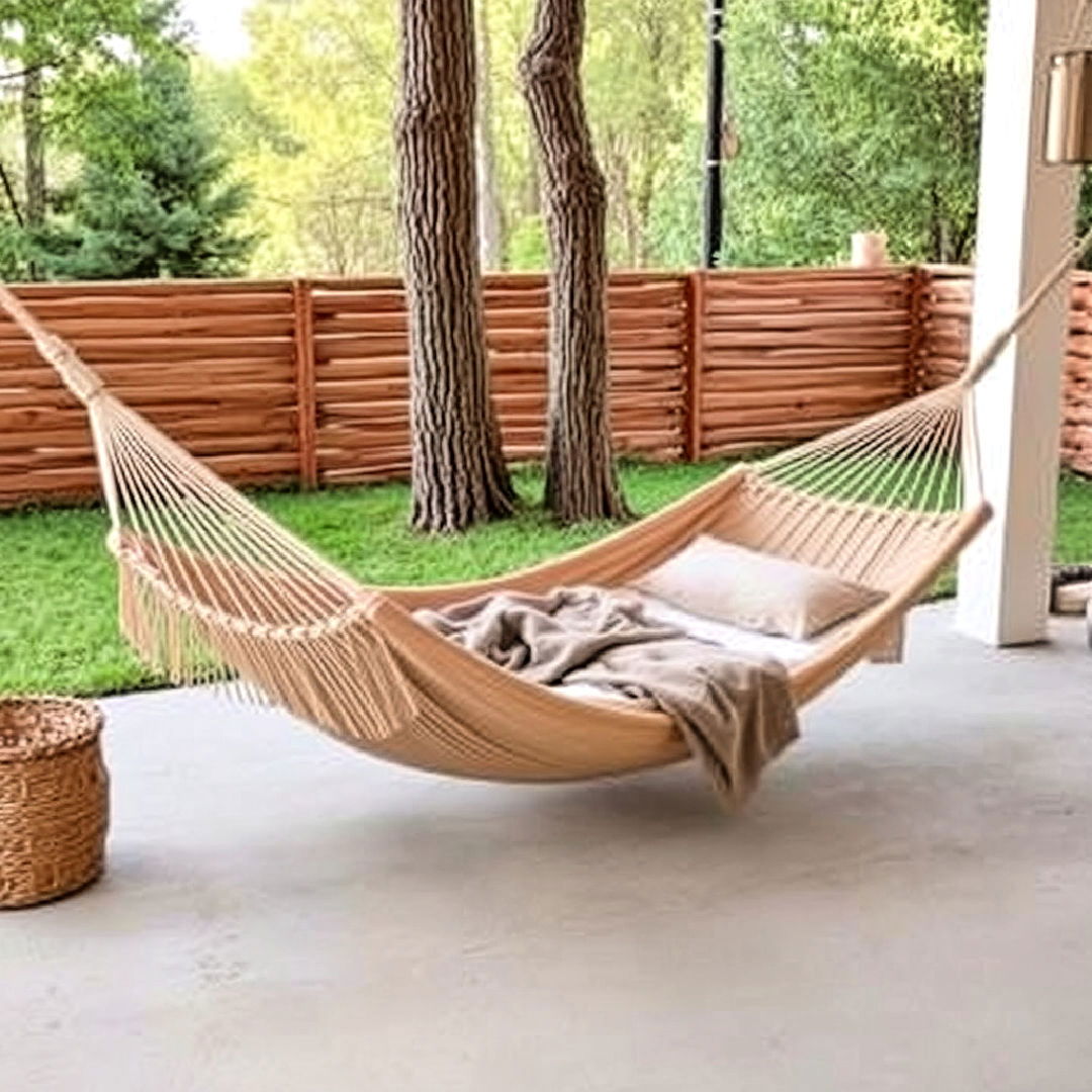 hammock style lounger