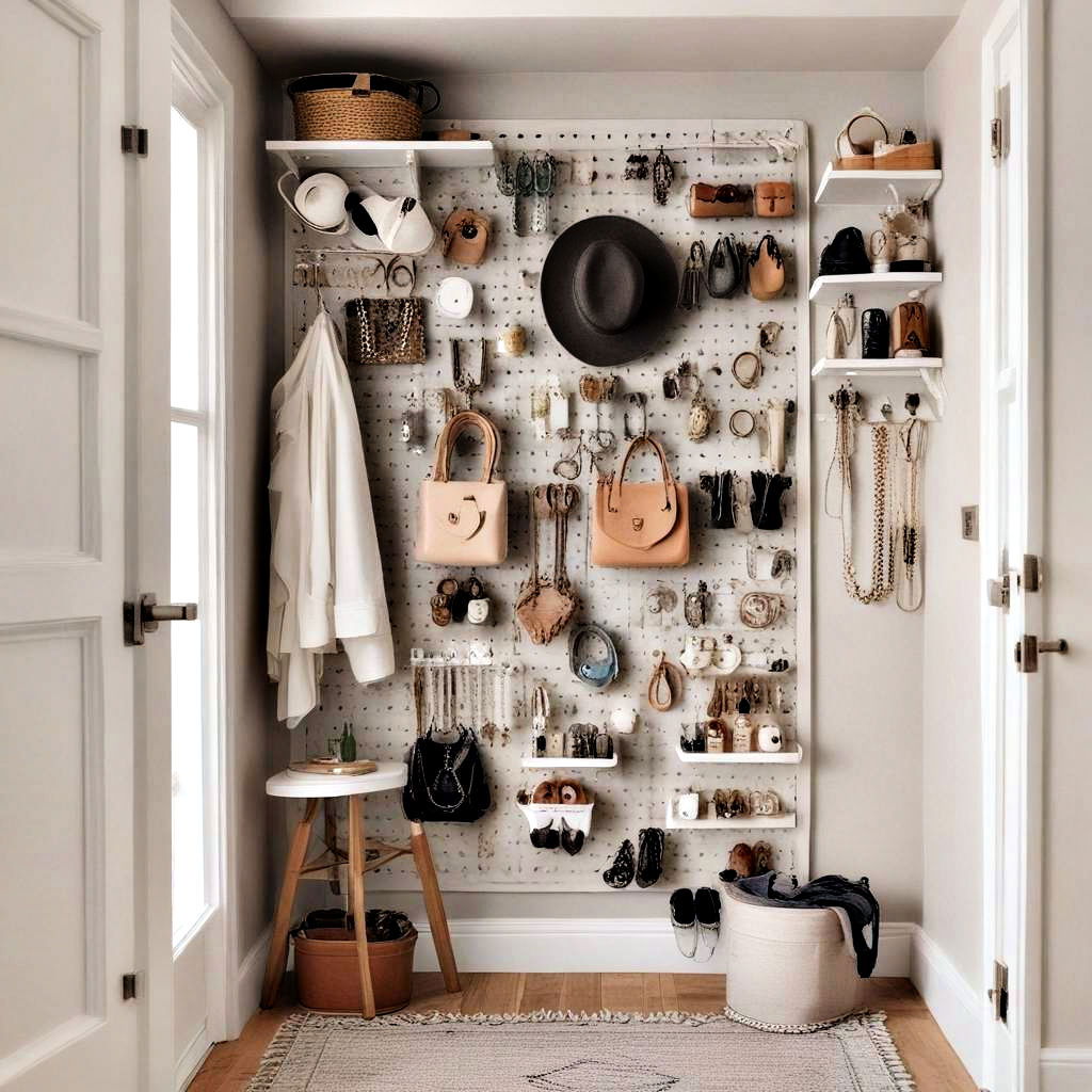 hang a pegboard