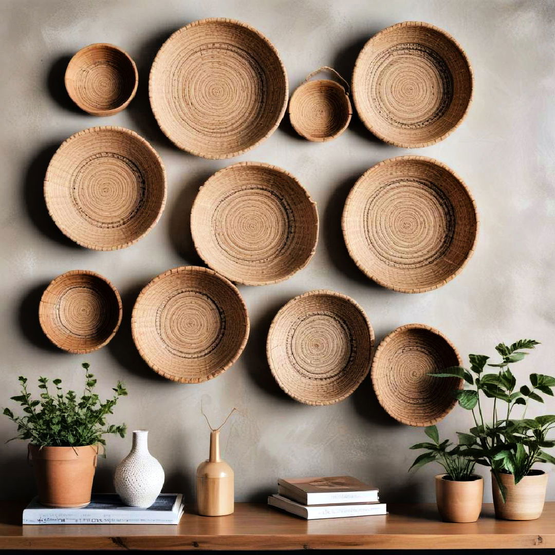 hang a set of baskets