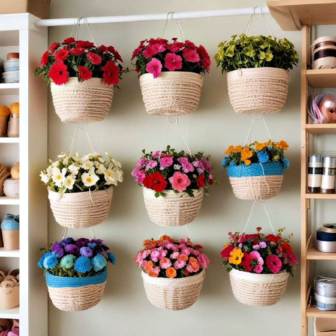 hanging baskets