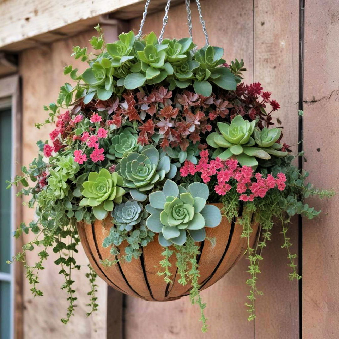 hanging baskets