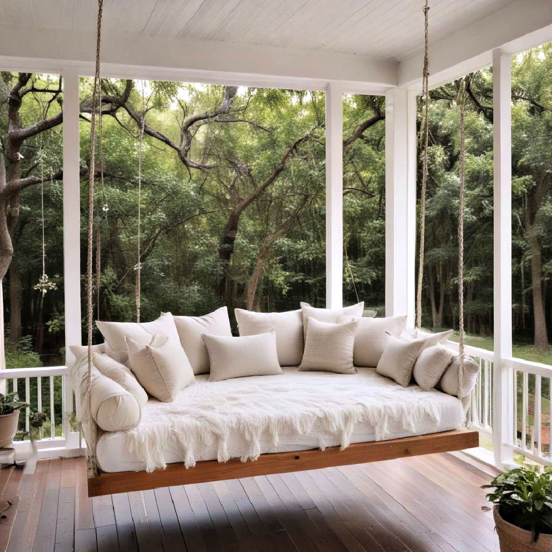 hanging bed swing