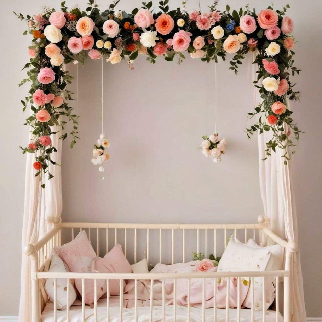 hanging floral garland