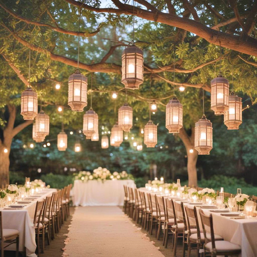 hanging lanterns