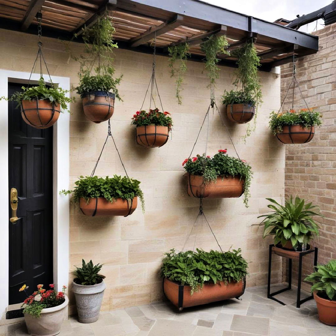 hanging planters