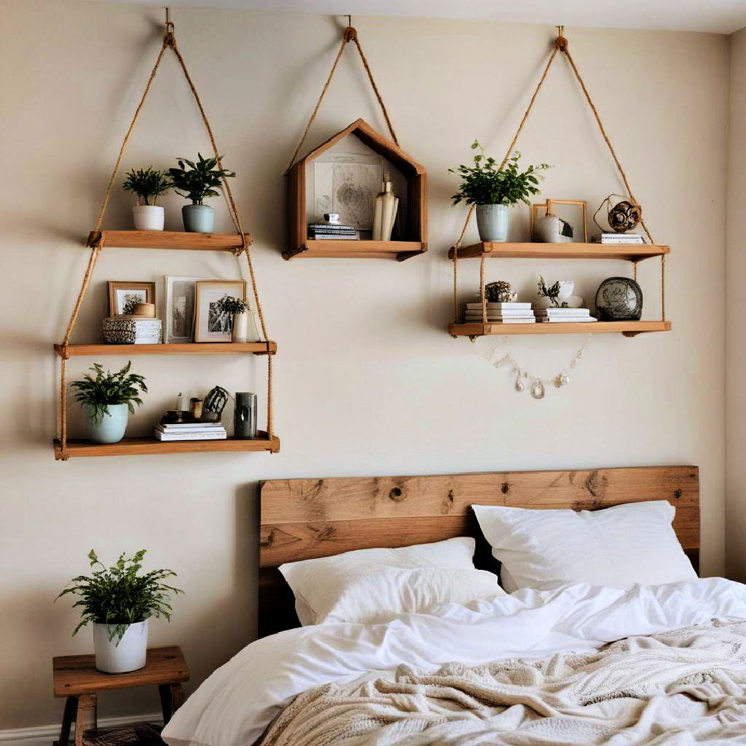 hanging shelves