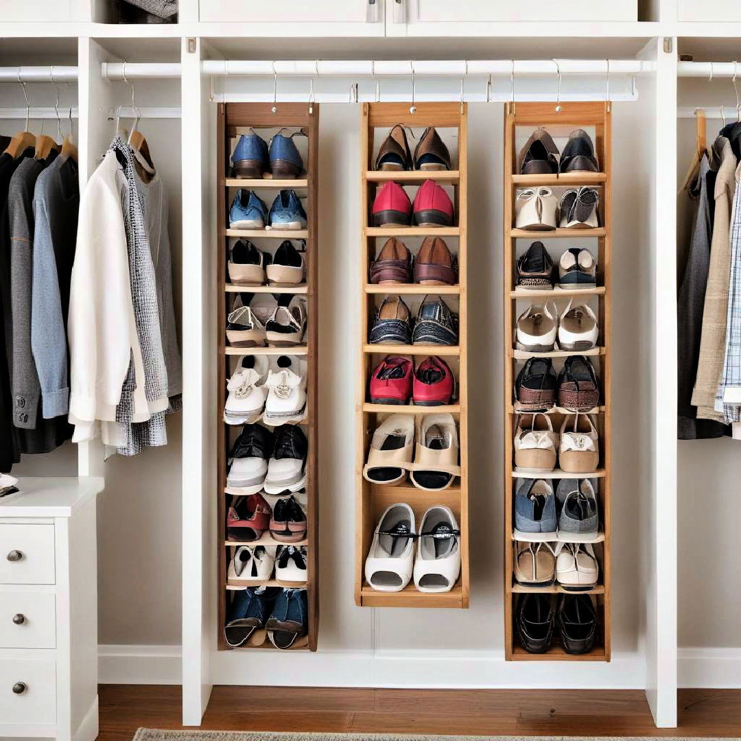 hanging shoe racks