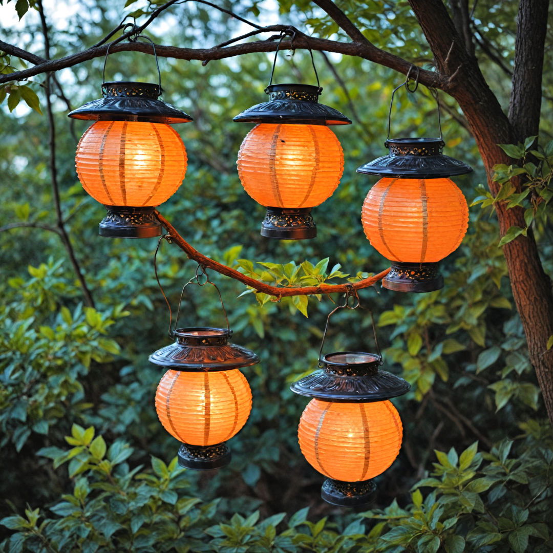 hanging solar lanterns