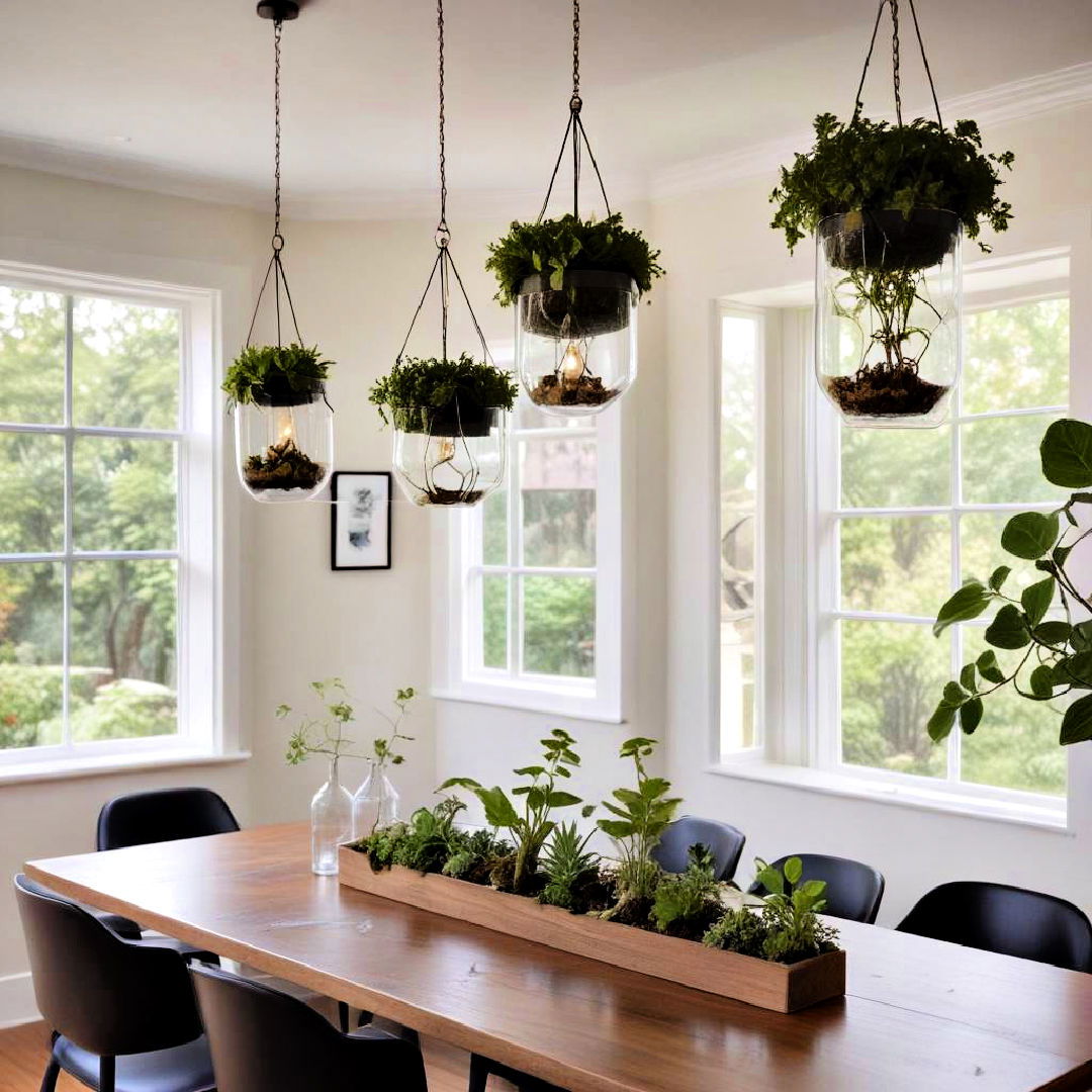 hanging terrariums