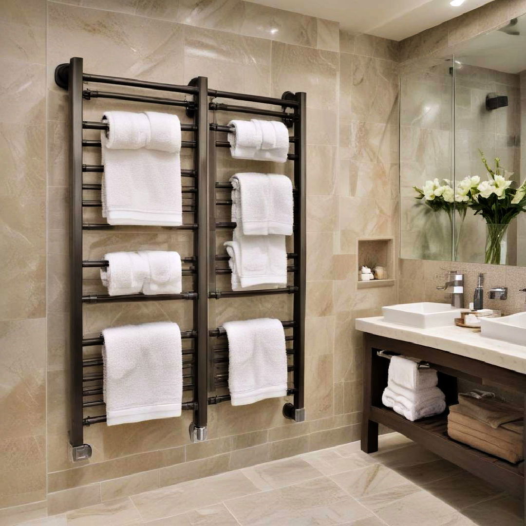 heated towel racks