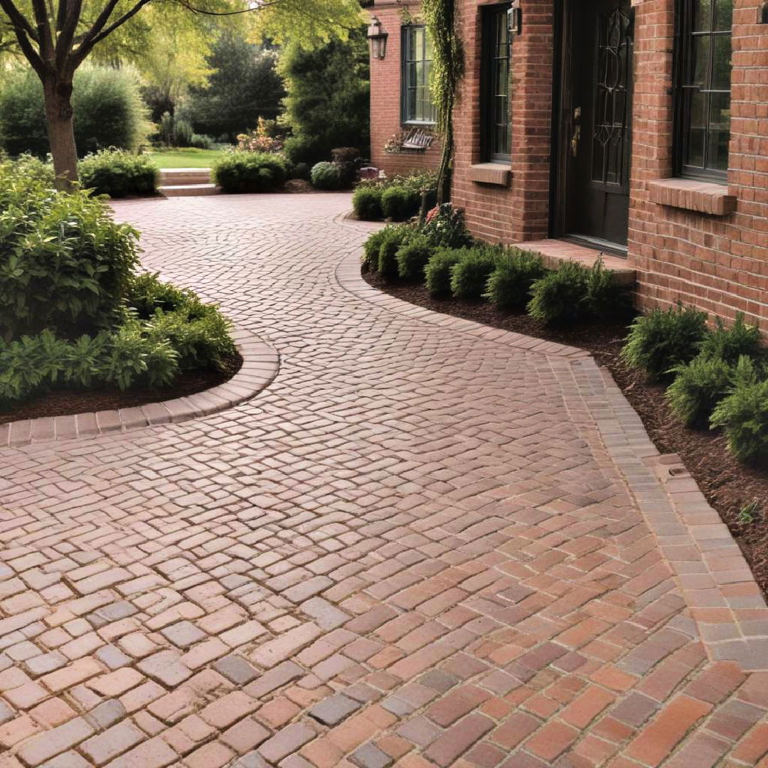 herringbone brick pattern