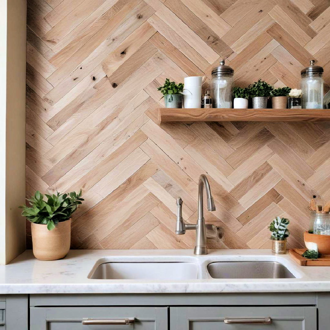 herringbone shiplap pattern