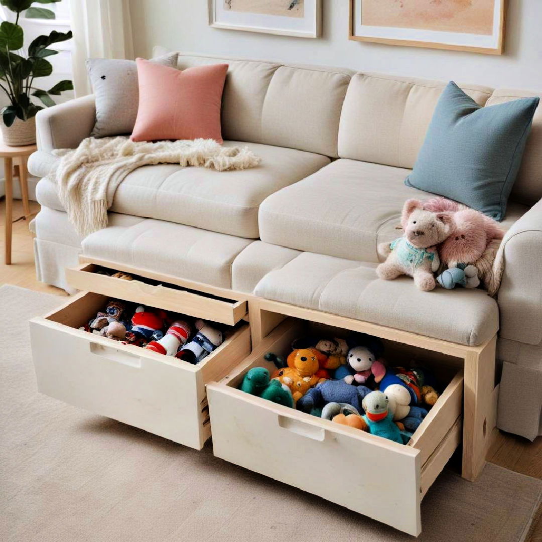 hidden compartment sofas