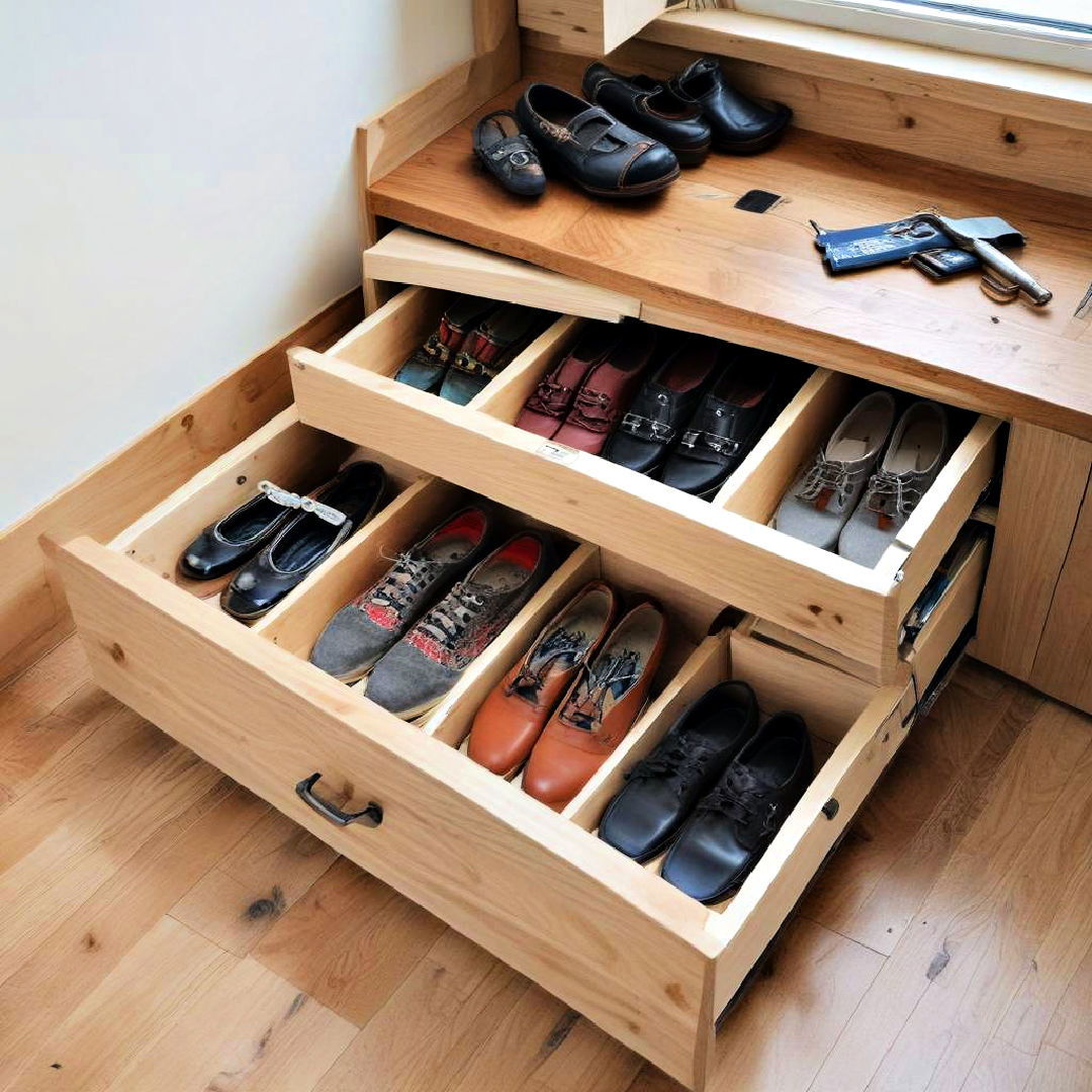 hidden floor storage compartments