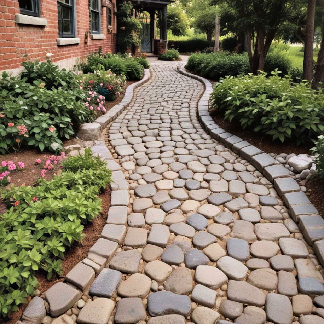 historical cobblestone