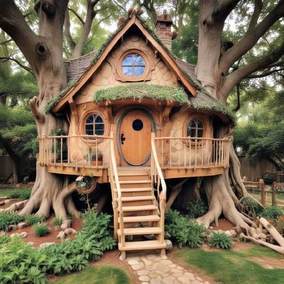 hobbit house treehouse